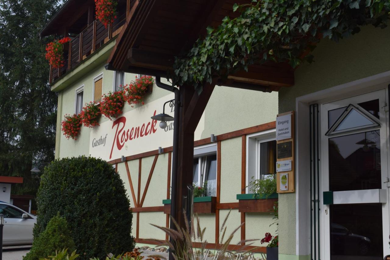 Gasthof Roseneck Wallenfels Esterno foto
