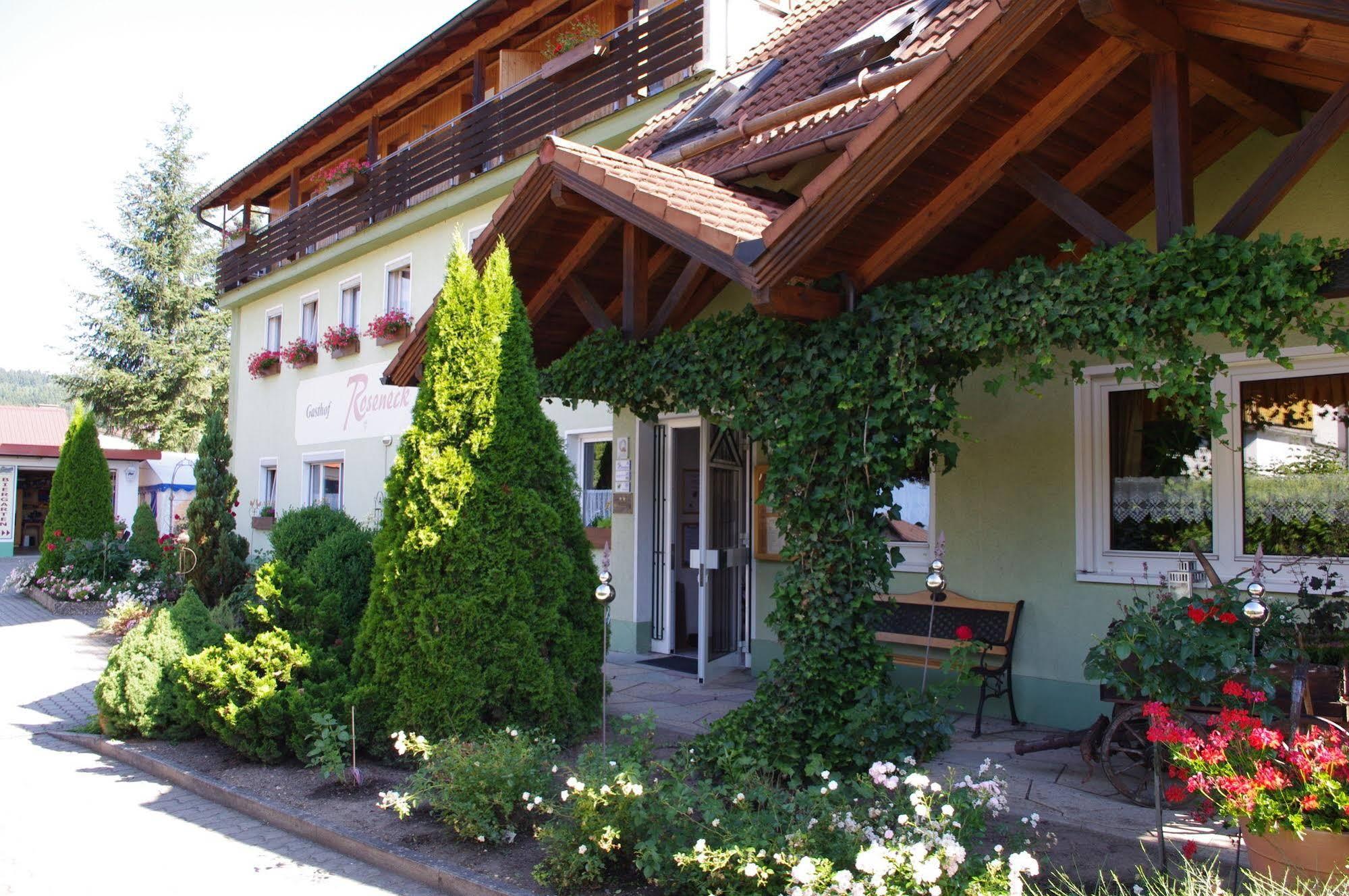 Gasthof Roseneck Wallenfels Esterno foto